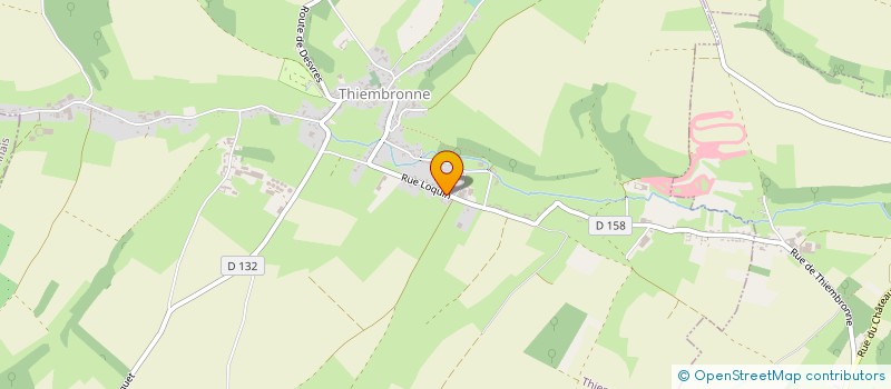 localisation de l'entreprise MADAME JEANNE PRUVOST  THIEMBRONNE