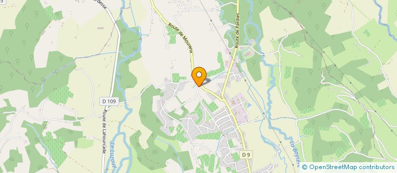 localisation de l'entreprise MADAME JEANNE PUYADE à MONEIN