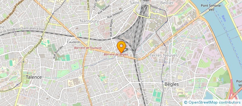 localisation de l'entreprise MADAME JEANNE RABALLAND  LA BREDE