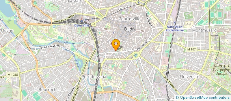 localisation de l'entreprise MADAME JEANNE REBOUL à DIJON
