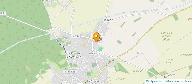 localisation de l'entreprise MADAME JEANNE REITER à ABONDANT