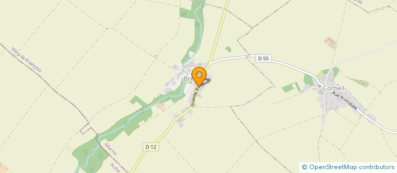 localisation de l'entreprise MADAME JEANNE RENAUD  LE MEIX-TIERCELIN