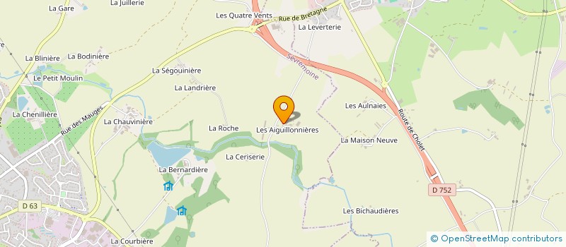 localisation de l'entreprise MADAME JEANNE RETHORE à SEVREMOINE