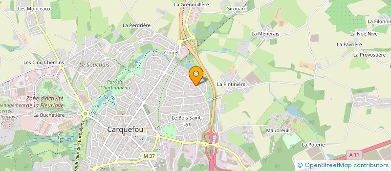 localisation de l'entreprise MADAME JEANNE REUNGOAT à CARQUEFOU