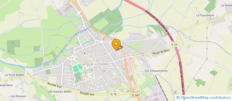 localisation de l'entreprise MADAME JEANNE RICOU  LONGUE-JUMELLES