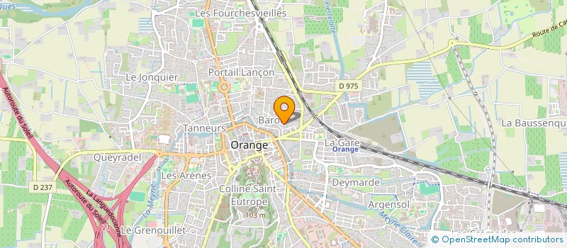 localisation de l'entreprise MADAME JEANNE RIEU  ORANGE