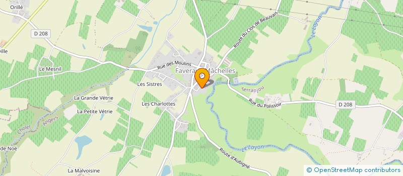 localisation de l'entreprise MADAME JEANNE ROBIN à TERRANJOU