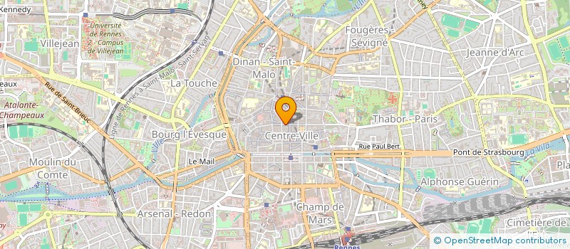 localisation de l'entreprise MADAME JEANNE ROBIN  RENNES