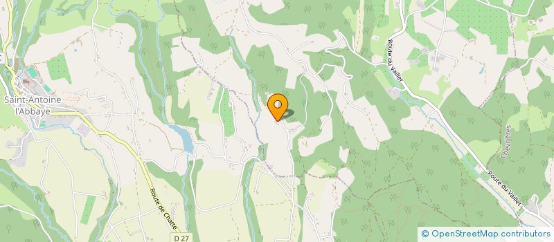 localisation de l'entreprise MADAME JEANNE ROCHER  SAINT-APPOLINARD