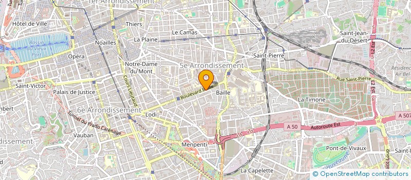 localisation de l'entreprise MADAME JEANNE ROCHER à MARSEILLE