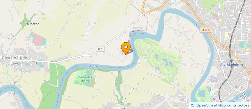 localisation de l'entreprise MADAME JEANNE ROLLAND  CASTELNAU-DE-LEVIS