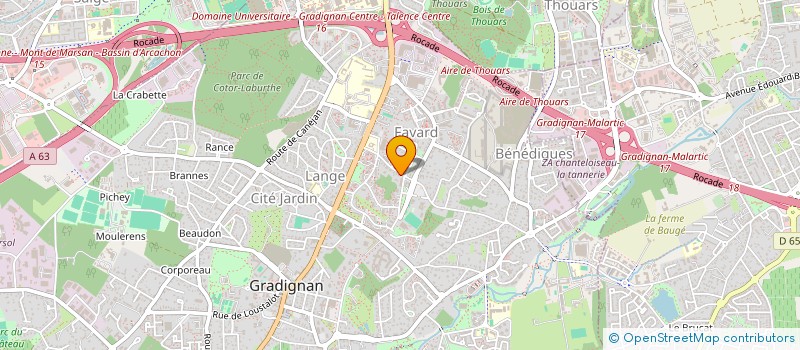 localisation de l'entreprise MADAME JEANNE ROMAIN  TOULOUSE