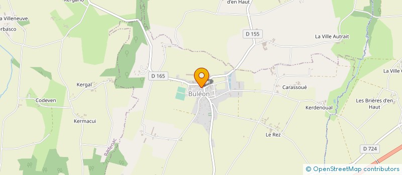 localisation de l'entreprise MADAME JEANNE ROPERT  PLUMELEC