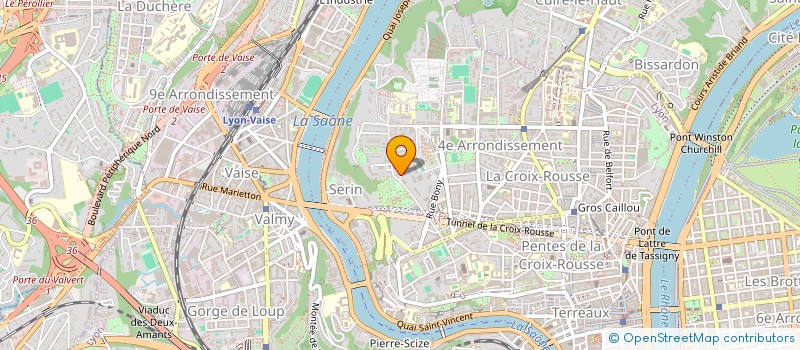 localisation de l'entreprise MADAME JEANNE ROSY ELOMO à LYON