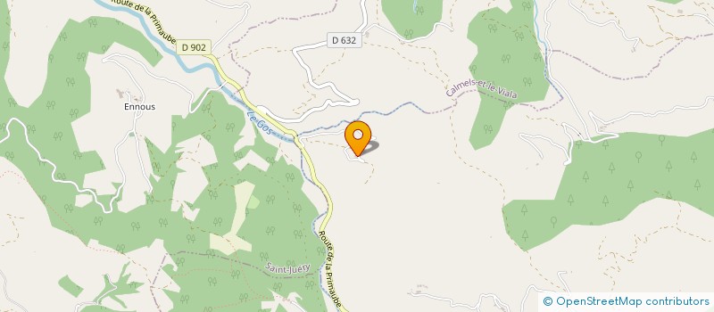 localisation de l'entreprise MADAME JEANNE ROUQUETTE  VABRES-L ABBAYE