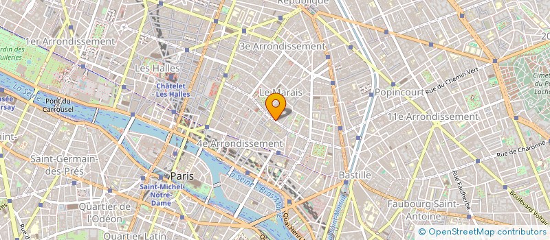localisation de l'entreprise MADAME JEANNE ROUSSEAU à PARIS