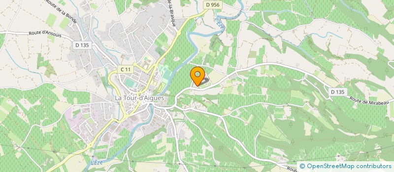 localisation de l'entreprise MADAME JEANNE ROUX  LA TOUR-D'AIGUES