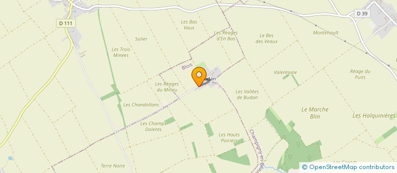 localisation de l'entreprise MADAME JEANNE RUELLE  VILLEFRANCUR