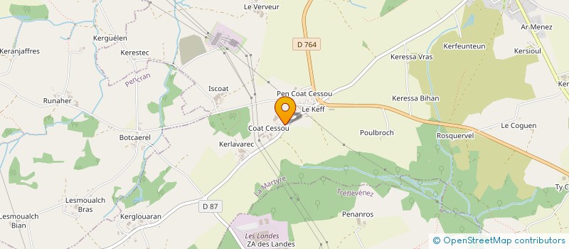 localisation de l'entreprise MADAME JEANNE RUMEUR à LA MARTYRE