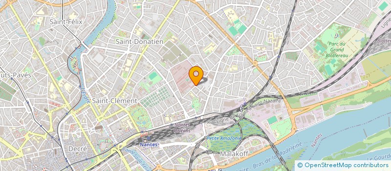 localisation de l'entreprise MADAME JEANNE SABIRON à NANTES