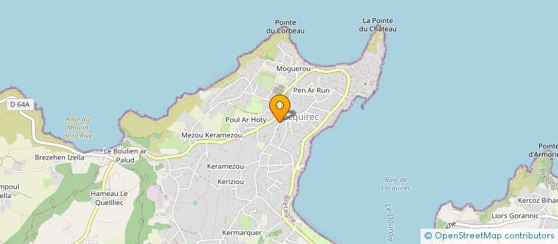 localisation de l'entreprise MADAME JEANNE SALAUN à LOCQUIREC