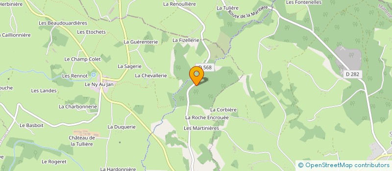 localisation de l'entreprise MADAME JEANNE SALLIOT  COULOUVRAY-BOISBENATRE