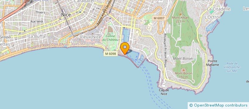 localisation de l'entreprise MADAME JEANNE SAUVAIGO à NICE