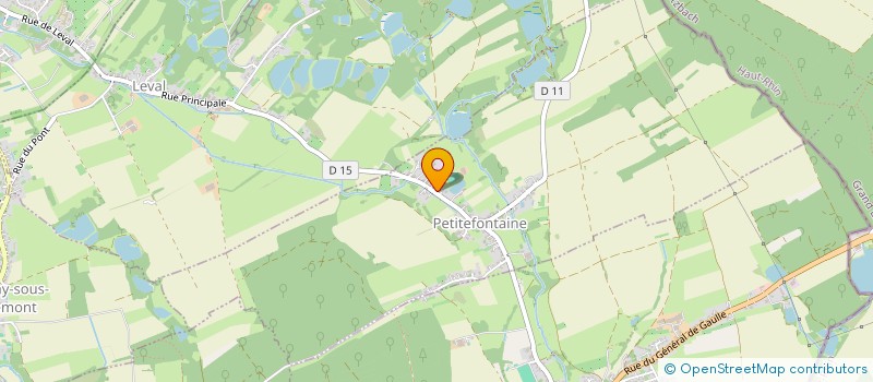 localisation de l'entreprise MADAME JEANNE SCHNOEBELEN à PETITEFONTAINE