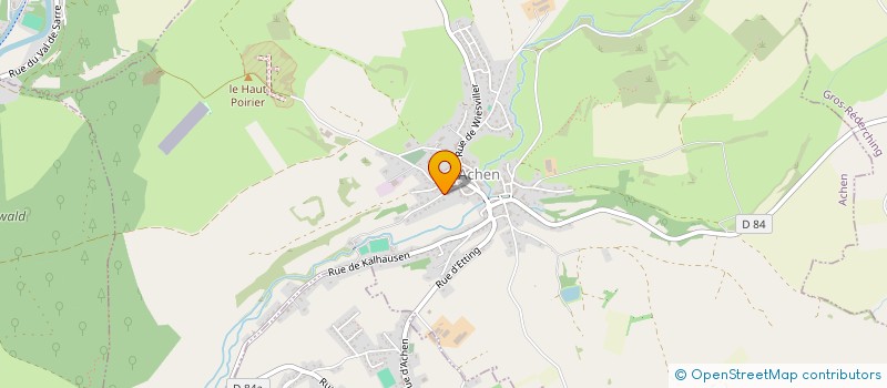 localisation de l'entreprise MADAME JEANNE SCHWARTZ  ACHEN