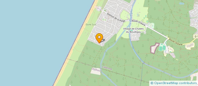 localisation de l'entreprise MADAME JEANNE SCOFFIER  LABENNE