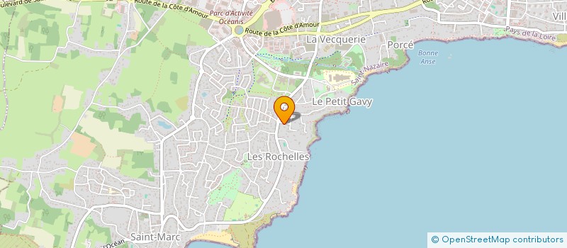 localisation de l'entreprise MADAME JEANNE SEGUINEAU à SAINT-NAZAIRE