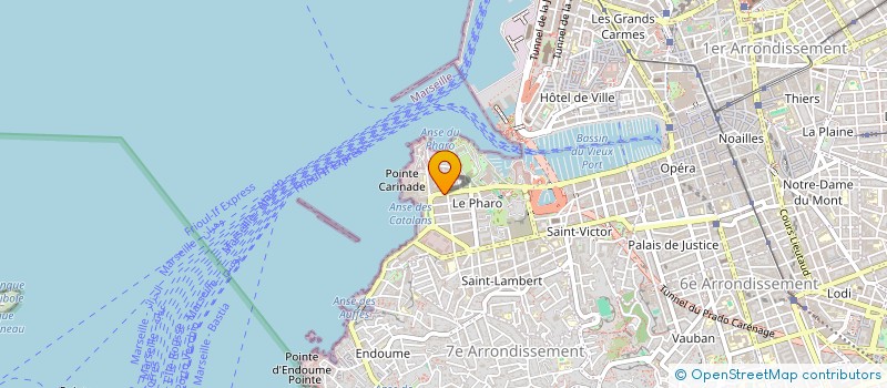 localisation de l'entreprise MADAME JEANNE SENE  MARSEILLE