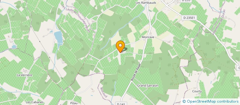 localisation de l'entreprise MADAME JEANNE SERRES  SAINT-ANDRE-ET-APPELLES