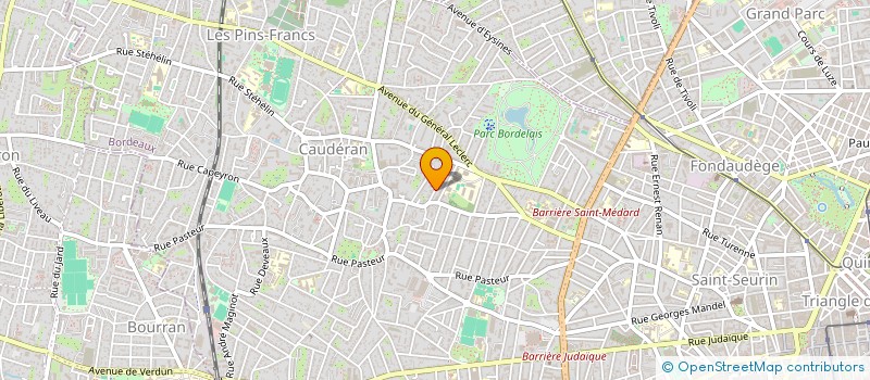 localisation de l'entreprise MADAME JEANNE SEUROT  BORDEAUX