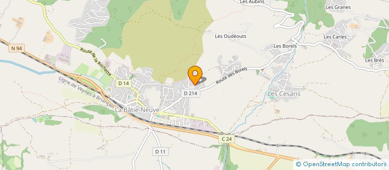 localisation de l'entreprise MADAME JEANNE SEYMAT  MONTGARDIN