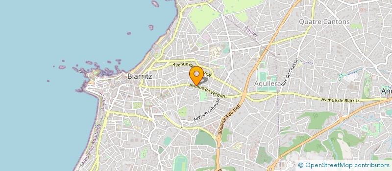 localisation de l'entreprise MADAME JEANNE SILVA  BIARRITZ