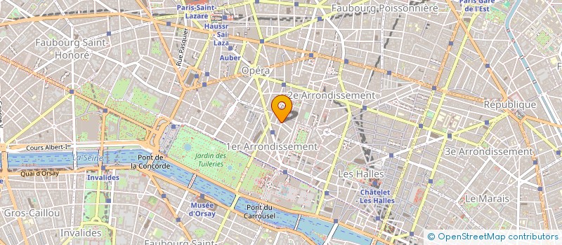 localisation de l'entreprise MADAME JEANNE SOIRAT  PARIS