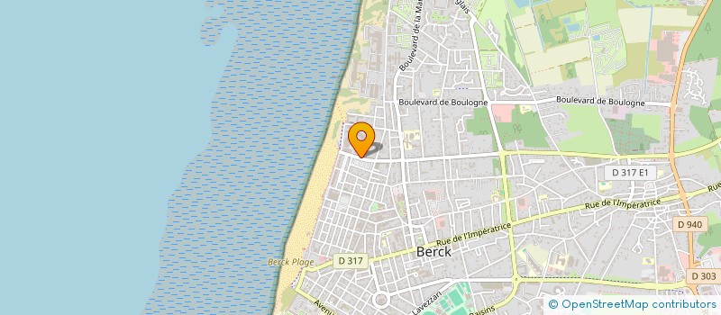 localisation de l'entreprise MADAME JEANNE SUEUR à BERCK