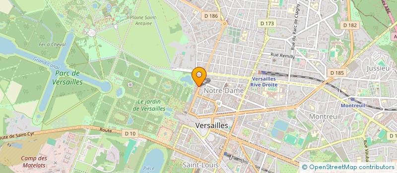 localisation de l'entreprise MADAME JEANNE TALAGRAND à VERSAILLES