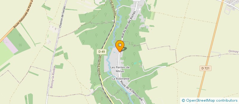 localisation de l'entreprise MADAME JEANNE TATIN  BOISSY-LA-RIVIERE