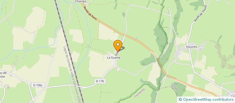 localisation de l'entreprise MADAME JEANNE TERRIER  LIERNAIS