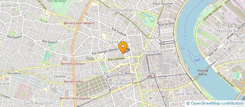 localisation de l'entreprise MADAME JEANNE TESSIER  BORDEAUX