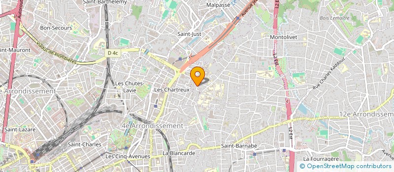 localisation de l'entreprise MADAME JEANNE THERRE à MARSEILLE
