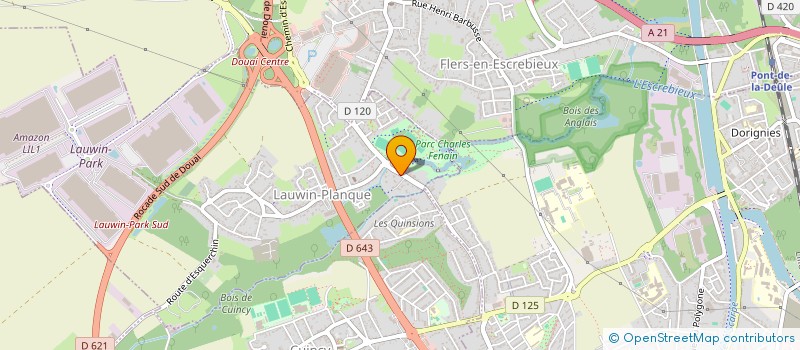 localisation de l'entreprise MADAME JEANNE THEYSE  LAUWIN-PLANQUE