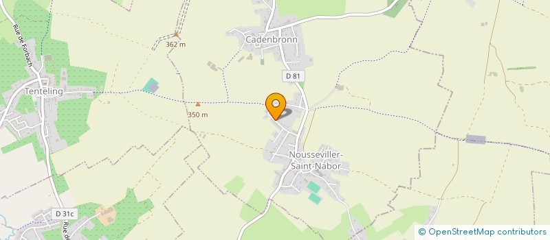localisation de l'entreprise MADAME JEANNE THILL à NOUSSEVILLER-SAINT-NABOR
