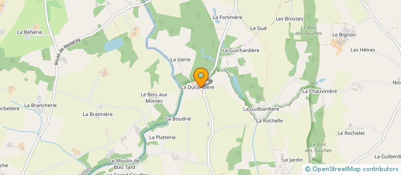 localisation de l'entreprise MADAME JEANNE THUAULT  CHANTRIGNE