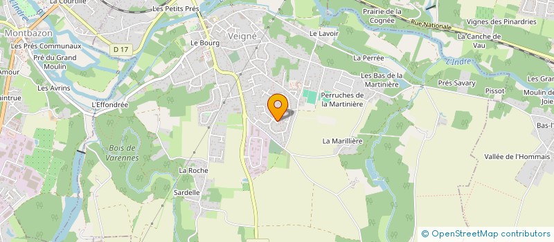 localisation de l'entreprise MADAME JEANNE TORREGROSSA  VEIGNE