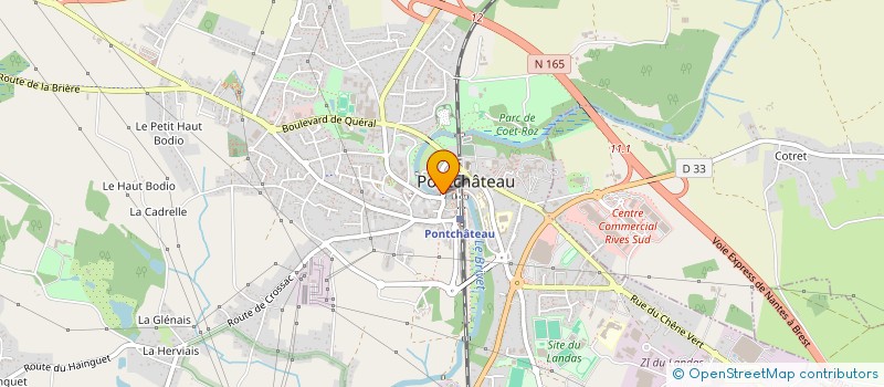 localisation de l'entreprise MADAME JEANNE TOURTELIER  PONTCHATEAU