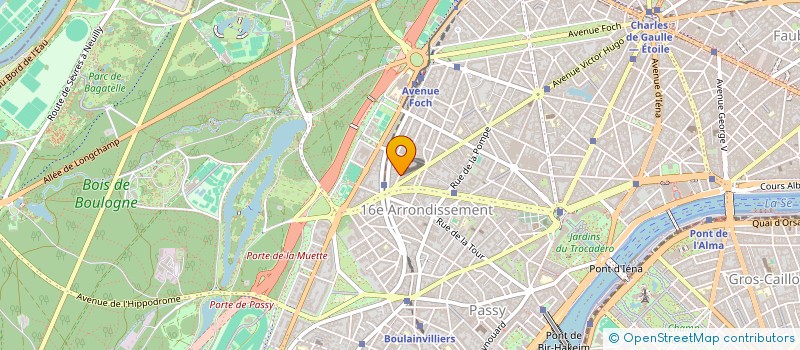 localisation de l'entreprise MADAME JEANNE TRAN  PARIS