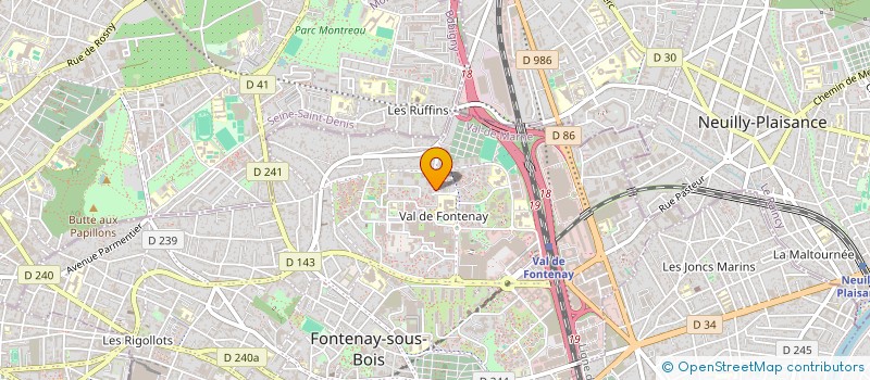 localisation de l'entreprise MADAME JEANNE TRIBOUL à FONTENAY-SOUS-BOIS